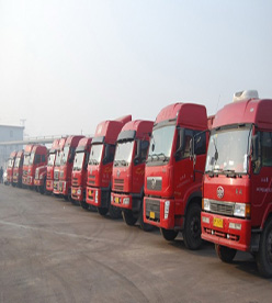 常州到巴彦淖尔物流车辆展示